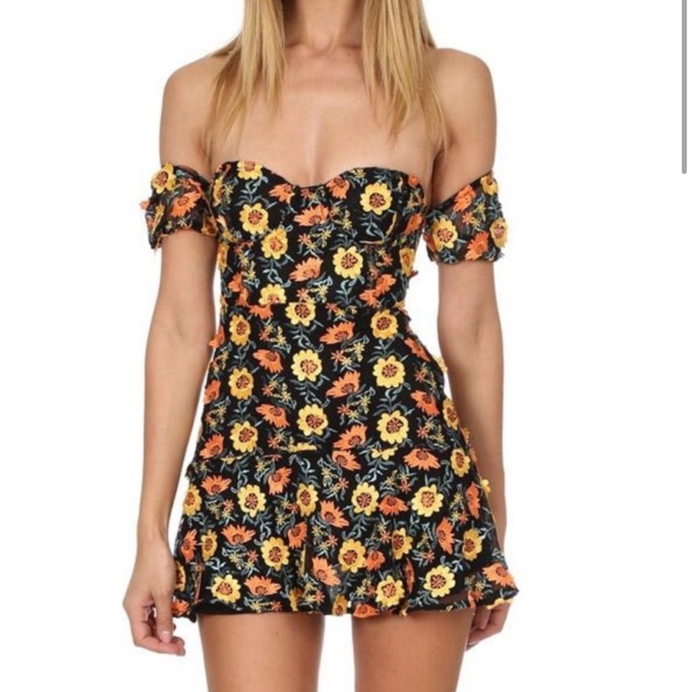For Love and Lemons Stunning Amelia Dress